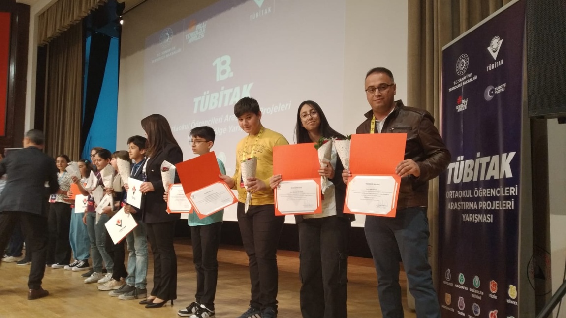 18. TÜBİTAK Ortaokul Öğrencileri Araştırma Projeleri Yarışması